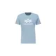 ALPHA INDUSTRIES Majica Basic Logo nebeško modra