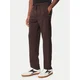KARL LAGERFELD Spodnji del trenirke 705012 564902 Temno rjava Regular Fit
