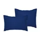 Set jastučića De Dark Blue Oxford Satin (2 komada)