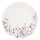 Orion Talerz deserowy porcelanowy biały kwiaty LOUKA 20,5 cm