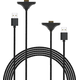 iPega SW2119A Nabíjecí kabel (3m, 2ks) pro JoyCon Ovladače Nintendo Switch 2 Red/Blue