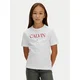 Calvin Klein Jeans Majica IG0IG03060 Bela Regular Fit