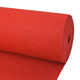 vidaXL Razstavna preproga enobarvna 1,2×12 m rdeča