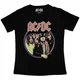 AC/DC Highway To Hell Circle Black S Ženske Majica
