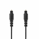 Nedis Optični avdio kabel | TosLink moški | TosLink moški | 10,0 m | Okrogla | PVC | Črna | Oznaka