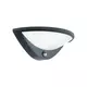 Eglo Belcreda spoljna zidna lampa, led, 9,3w, 1050lm, 3000 k, liveni aluminijum/crna