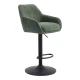 Zeleni barski stoli v kompletu 2 ks (višina sedeža 69 cm) Avola – Unique Furniture
