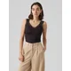 Vero Moda Rosa Majica brez rokavov 809381 Črna