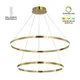 LED visilica F2047-100V SG