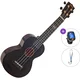 Mahalo MH2WTBK Basic SET Transparent Black Koncertne ukulele