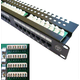 DATACOM Patch panel 19 UTP 24 portov CAT5E LSA 1U BK (3x8p)