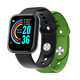 Celly smart band Trainerbeat 1.44 crna + zelena narukvica
