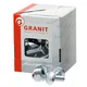 Granit Pocinkani vijaki z glavo DIN 603 M8 8x30 mm 50 kosov.