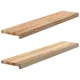 Prozorske klupice 2 kom 100x20x2 cm netretirane masivne hrast