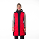 Northfinder VE-4460SNW womens ski trendy quilted long vest