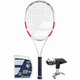 Tenis reket Babolat Pure Strike 100 - white/red/black + žica + usluga špananja