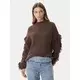 ONLY Pulover Molly 15363467 Rjava Regular Fit
