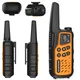 Baofeng BF-T25E oranžni walkie-talkie, 2 kosa