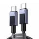 Ugreen UGREEN USB-C NA USB-C KABEL 240W PD ZA PRENOSNIK IN TELEFON, HITROST 1M