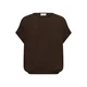 Kaffe Bluza KAAmber Stanley temno rjava