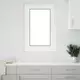 Prozor za podrum RISOR 60 x 90 cm PVC i staklo Bijela