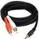 Audio kabl (3,5mm stereo jack na 2 RCA jack) 10m
