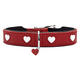 Hunter Pasja ovratnica Hunter Love S/M 35-43 cm Rdeča