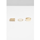 Pray Ring Set - Gold Colors