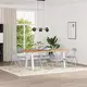 Sklopiva stolica 8 pcs Sivi 48 x 43,5 x 81 cm Lažna koža