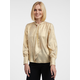 Orsay Womens satin blouse in gold - Womens
