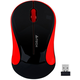 A4tech G3-270N-4 V-Track Bežični optički miš, crno-crveni