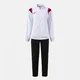 Ženski komplet Joma  Terra Tracksuit White/Fuchsia  S