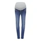 Only Maternity Kavbojke Rose moder denim/siva