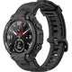GS Silikonski pašček za Amazfit T-Rex/T-Rex PRO, črne barve