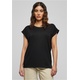Womens T-shirt Urban Classics - 2 Pack - Black+Black
