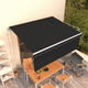 Vidaxl Samodejno zložljiva tenda z zaveso, 4x3 m, antracit