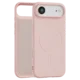 Velvet Touch MagSafe maska za iPhone 17 Air - Roze