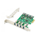 DIGITUS Kontroler PCI-Express = 4x USB 3.0 DS-30226 Low profile