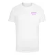 Mister Tee Majica Yokohama Race neonsko lila/bela