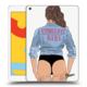 Silikonski črni ovitek za Apple iPad 10.2 2019 (7. gen) - Crossfit girl - nickynellow