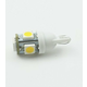M-LINE žarnica LED 12V W5W-T10 5xSMD 5050, bela, par