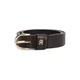 TOMMY HILFIGER Pas ESSENTIAL EFFORTLESS temno rjava
