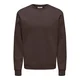 Only & Sons Majica ONSCERES temno rjava
