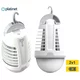 LED Prenosiva punjiva lampa sa lapačem insekata LED/5W/1800 mAh IPX4 bela/siva