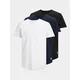JACK & JONES Majica JJENoa marine / črna / bela