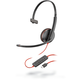Plantronics POLY Blackwire C3210 Slušalice Obruč za glavu USB Tip-C Crno, Crveno (209748-104)