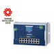 PLANET Industrial L2+ 16-Port 10/100/1000T 802.3bt PoE + 4-Port 10G SFP+ Wall-mount Managed Ethernet Switch with LCD Touch Screen Upravljano L2/L2+ Gigabit Ethernet (10/100/1000) Power over Ethernet (PoE)