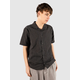 Blue Tomato Striped Linen Shirt grey leaves