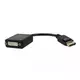 FAST ASIA Adapter - konvertor DisplayPort (M) to DVI-I (F) crni