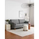 Atelier del Sofa Trosed Nordi 196x82x93cm Sivi